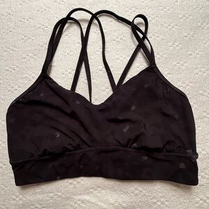 All in Motion black and  Purple Athletic Top